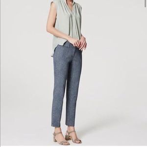 LOFT Fleck Riviera Crop Pant Marisa Fit 0P